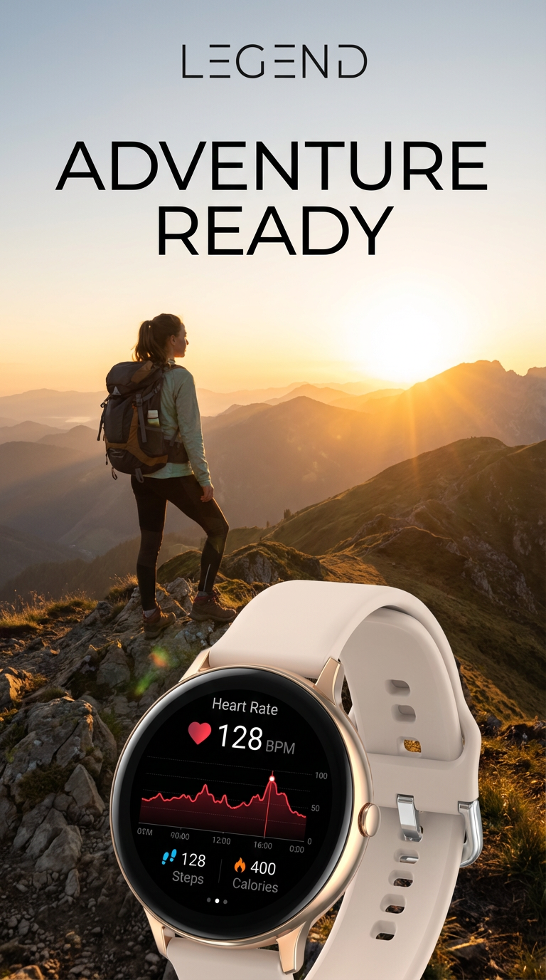 Legend Pure™ Smartwatch | Black